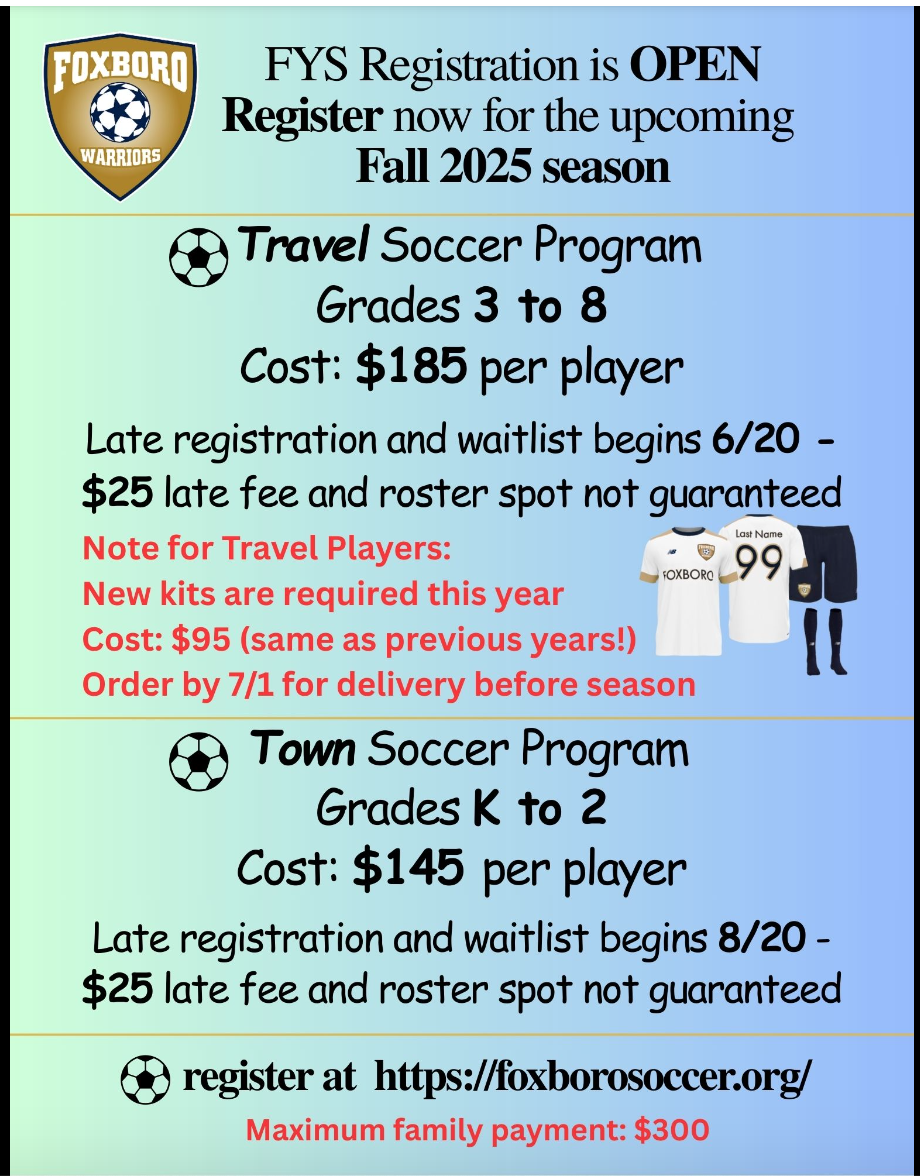 Fall Registration 