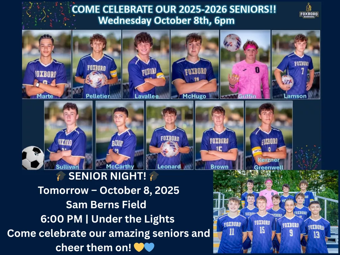 Boys Senior Night